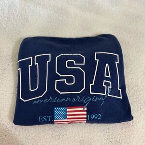 USA Navy Crew Neck Sweater